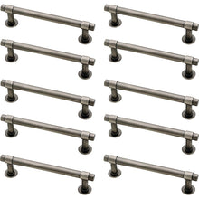 Load image into Gallery viewer, Heirloom Silver Francisco 4&quot; Center Bar Pull Multipack (Set of 10) MRM/GL3409
