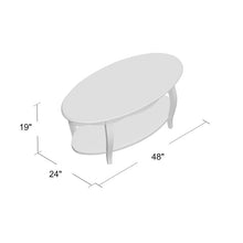 Load image into Gallery viewer, Francoise Solid Wood Coffee Table with Storage
