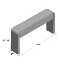Load image into Gallery viewer, Franklin 64&#39;&#39; Solid Wood Console Table
