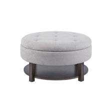 Load image into Gallery viewer, Fransen 36&#39;&#39; Wide Tufted Round Storage Ottoman with Storage, 7774RR
