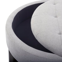 Load image into Gallery viewer, Fransen 36&#39;&#39; Wide Tufted Round Storage Ottoman with Storage, 7774RR
