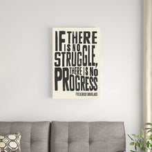 Load image into Gallery viewer, 30&quot; H x 20&quot; W x 1.25&quot; D Frederick Douglass Quote I by - Wrapped Canvas Textual Art
