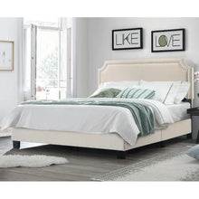 Load image into Gallery viewer, Fredson Upholstered Low Profile Standard Bed Queen
