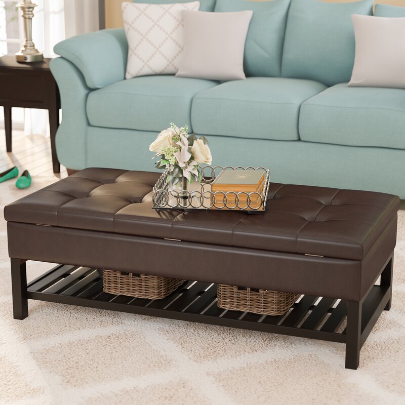Fremont Tufted Storage Ottoman 1759AH