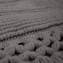 Load image into Gallery viewer, 20&quot; H x 56&quot; W x 0.25&quot; D Dark Gray French Connection Rectangular 100% Cotton Solid Bath Rug
