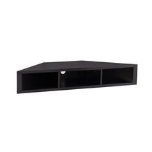 Load image into Gallery viewer, Cappuccino French Floating Corner TV Stand for TVs up to 50" (SB868)
