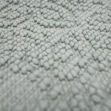 Load image into Gallery viewer, 20&quot; W x 34&quot; L Light Blue French connection Feikert Rectangular 100% Cotton Solid Bath Rug
