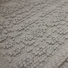 Load image into Gallery viewer, 20&quot; W x 34&quot; L Medium Gray French connection Feikert Rectangular 100% Cotton Solid Bath Rug
