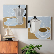 Load image into Gallery viewer, 16&quot; H x 32&quot; W x 1&quot; D Fresh Coffee I - 2 Piece Wrapped Canvas Print
