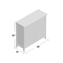 Load image into Gallery viewer, White Friedlander 2 - Door Accent Cabinet 5666RR
