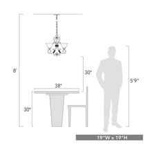 Load image into Gallery viewer, Fritch 4 - Light Shaded Empire Chandelier 3183AH
