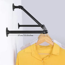 Load image into Gallery viewer, Froelich 32.68&#39;&#39; Wall Mounted Clothes Rack, Set of 2
