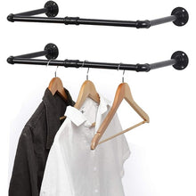 Load image into Gallery viewer, Fruge 22&#39;&#39; Wall Mounted Clothes Rack (Set of 2)
