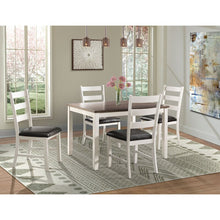 Load image into Gallery viewer, Fruge 6 - Person Acacia Solid Wood Dining Set 2263AH
