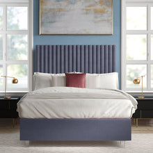 Load image into Gallery viewer, Fuiloro Full Tufted Upholstered Low Profile Platform Bed 6119RR (2 boxes)
