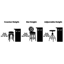 Load image into Gallery viewer, Fuiloro Swivel Counter Stool
