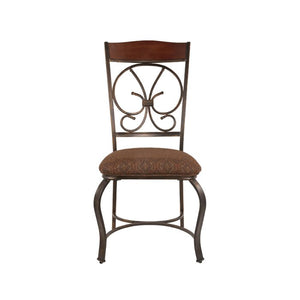 40.38'' H x 20'' W x 23'' D Fultonham Side Chair in Dark Brown (Set of 4)
