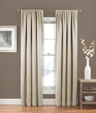 Load image into Gallery viewer, Furlani Solid Room Darkening Rod Pocket Single Curtain Panel Set of 2 - GL452
