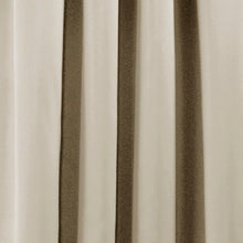 Load image into Gallery viewer, Furlani Solid Room Darkening Rod Pocket Single Curtain Panel Set of 2 - GL452
