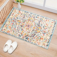 Load image into Gallery viewer, Furtado Abstract Area Rug in Blue/Yellow, Rectangle 3&#39;3&quot; x 5&#39;
