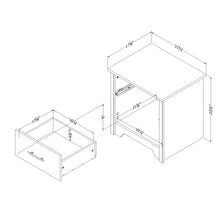 Load image into Gallery viewer, Fusion 1 - Drawer Nightstand
