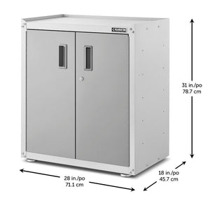 GAGB28FVEW 31" H x 28'' W x 18'' D White Storage Cabinet MRM4385