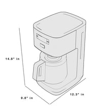 Load image into Gallery viewer, GE Appliances 10-Cup Drip Coffee Maker  5498RR
