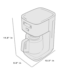 GE Appliances 10-Cup Drip Coffee Maker  5498RR