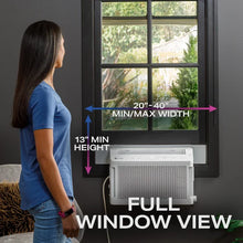Load image into Gallery viewer, GE Profile™ 6100 BTU Energy Star Wi-Fi Connected Window Air Conditioner for 250 Square Feet Sq. Ft. with Remote Included
