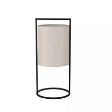 Load image into Gallery viewer, 22.5&quot; Fabric Up Light Table Lamp Black (Includes LED Light Bulb) - Project 62™ 1167AH
