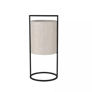 22.5" Fabric Up Light Table Lamp Black (Includes LED Light Bulb) - Project 62™ 1167AH