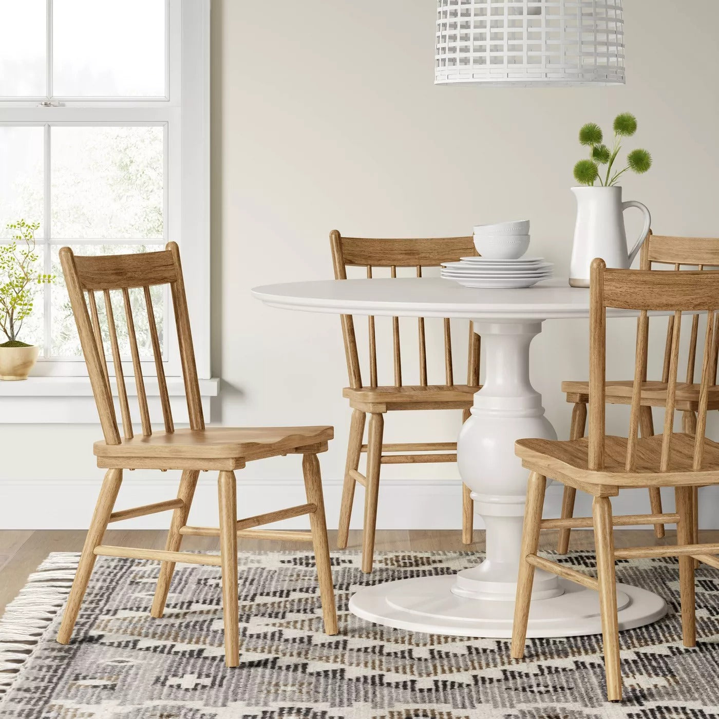 Set of 2 Hassell Wood Dining Chair - Threshold™ MRM1053