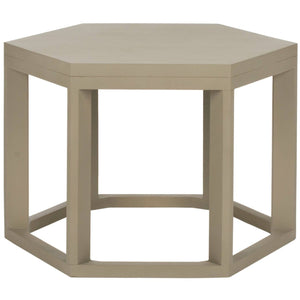 Heidi End Table- Pearl Taupe #3019