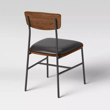Load image into Gallery viewer, 2pk Telstar Mid-Century Modern Mixed Material Dining Chair
