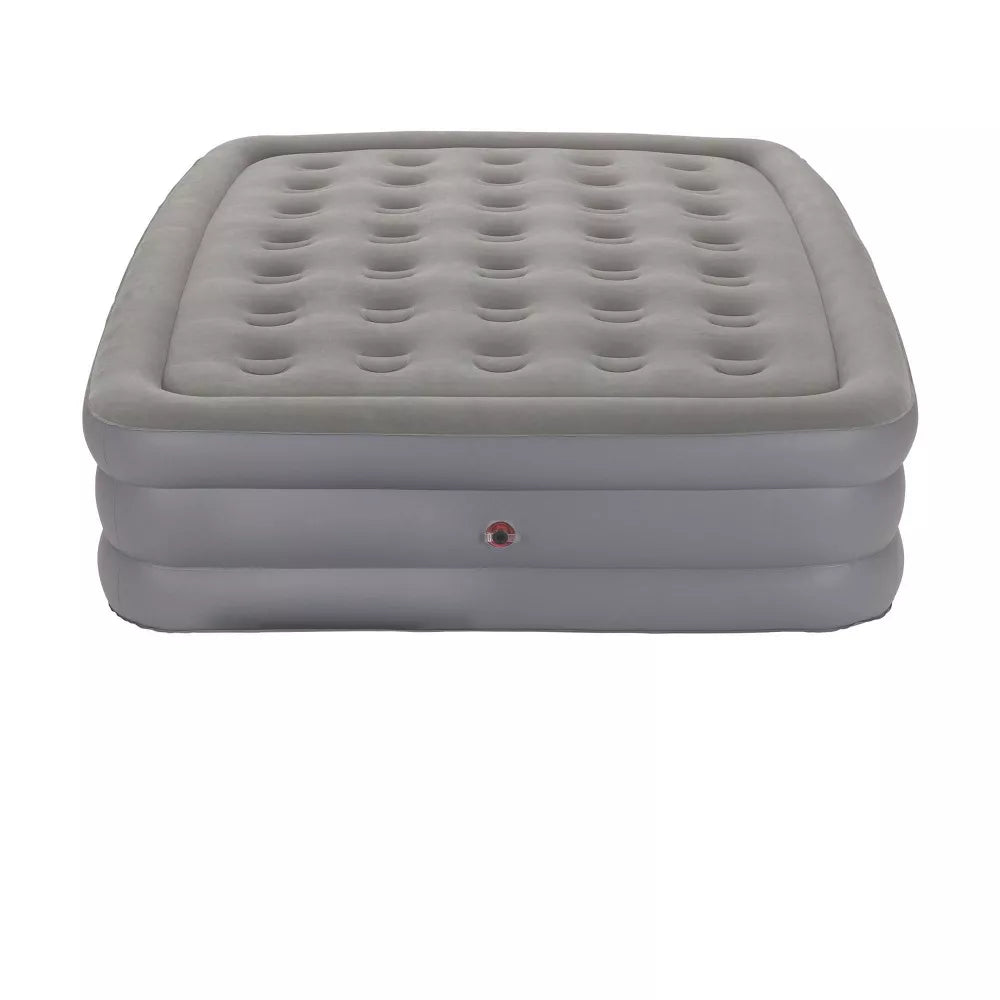 GuestRest Double High Air Mattress Queen - Gray, (Set of 2)