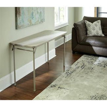 Load image into Gallery viewer, 20&quot; X 48&quot; Vinyl Top Folding Table - Room &amp; Joy
