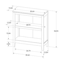 Load image into Gallery viewer, 36&quot; Carson 2 Shelf Bookcase - Threshold™ MRM845
