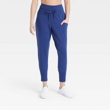 Load image into Gallery viewer, Women&#39;s High-Rise Ribbed Jogger Pants
