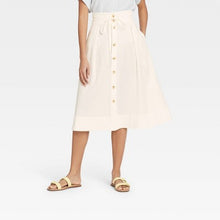 Load image into Gallery viewer, Women&#39;s Midi A-Line Skirt
