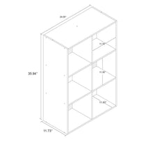 Load image into Gallery viewer, 11&quot; 6-Cube Organizer Shelf - Room Essentials™ MRM1887
