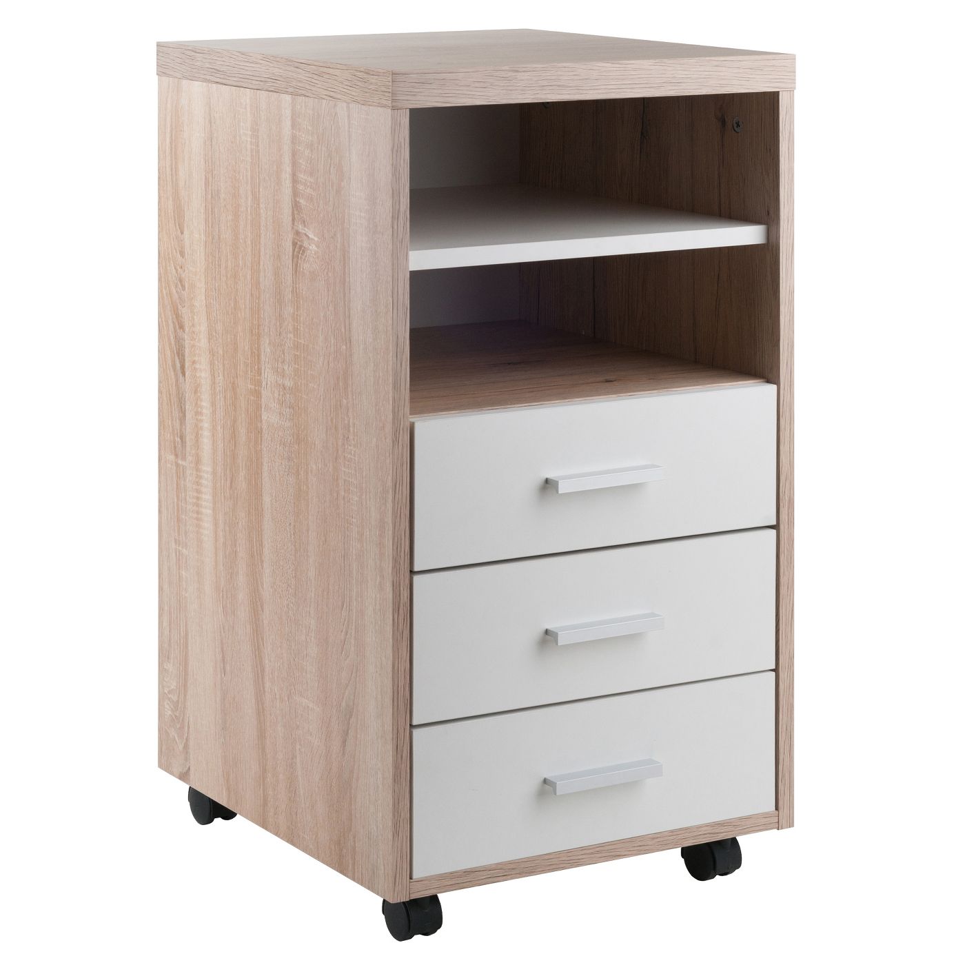 Kenner Mobile Storage Cabinet Wood 7342