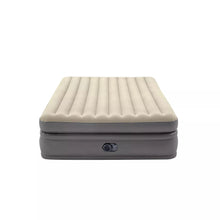 Load image into Gallery viewer, Intex Raised Comfort Pillowtop 20&quot; Queen Air Mattress with 120V Internal Pump MRM827
