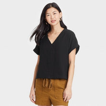 Load image into Gallery viewer, Women's Short Sleeve Blouse
