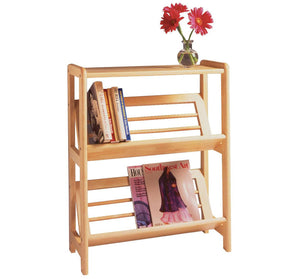 30.10" Juliet Book Shelf Natural 7327