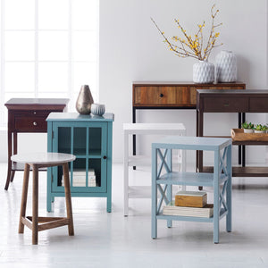 Owings Console Table With 2 Shelf and Drawers 7319