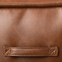 Load image into Gallery viewer, Evanston Leather Cube Pouf - Threshold™ designed with Studio McGee MRM854
