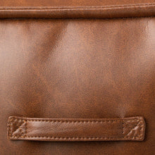 Load image into Gallery viewer, Evanston Leather Cube Pouf - Threshold™ designed with Studio McGee MRM1026
