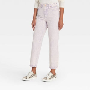 Women's Super-High Rise Vintage Straight Cropped Jeans