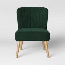 Load image into Gallery viewer, Chelidon Velvet Slipper Chair #CR1057
