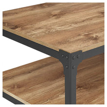 Load image into Gallery viewer, Urban Industrial Angle Iron Wood Coffee Table - Saracina Home 602AH
